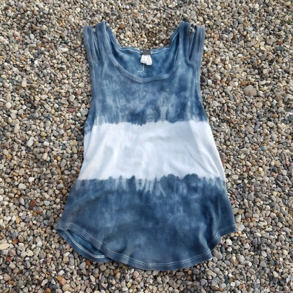PacSun Tops - Blue + White Tie Dye Tank Top | Size Small | PacSun